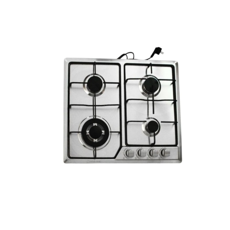 PLAQUE DE CUISSON STARONE 4FEUX 60X51CM INOX ST-614