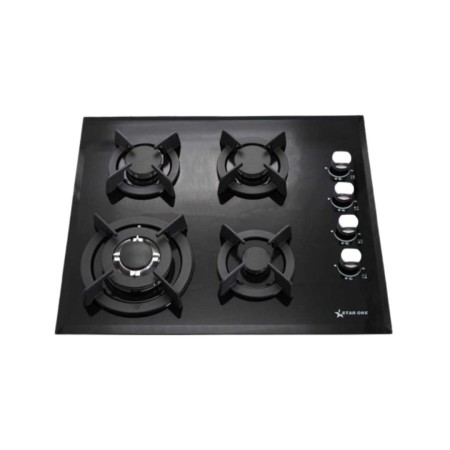 PLAQUE DE CUISSON STARONE 4FEUX 60CM NOIR FONTE ST-G604