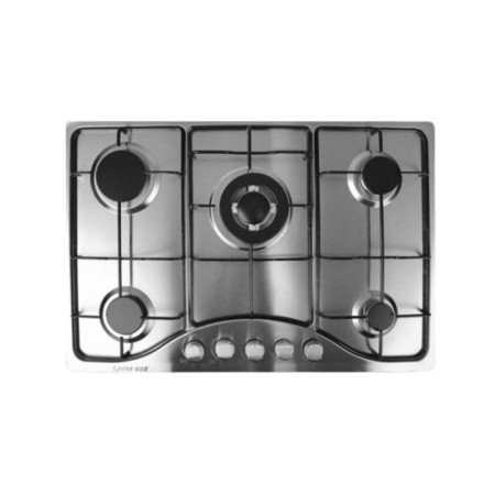 PLAQUE DE CUISSON STARONE 5FEUX 75X65CM INOX ST-806