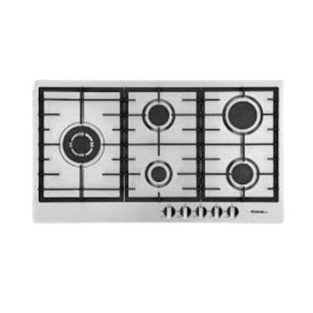 PLAQUE DE CUISSON DIAMANT 5FEUX 90CM INOX DIAM-90-INOX