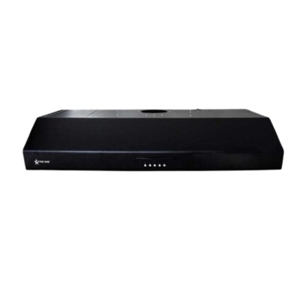 HOTTE CASQUETTE STARONE 90CM NOIR H90X
