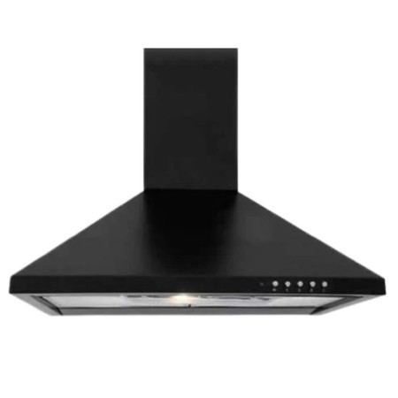 HOTTE PYRAMIDALE GALAXY NATUREL 60CM NOIR HT-GN-60-N