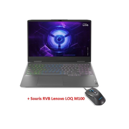 PC PORTABLE LENOVO LOQ 15IAX9E I5 12GEN 16GB 512GB SSD
