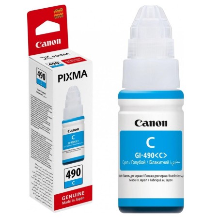 BOUTEILLE CANON GL490 CYAN