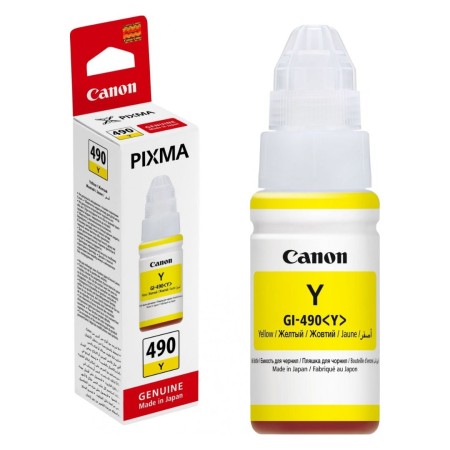 BOUTEILLE CANON GL-490 JAUNE