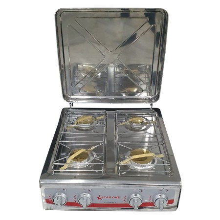 RECHAUD STARONE 4 FEUX INOX JK-004HHD-S