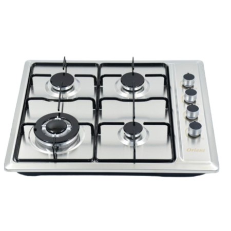 PLAQUE DE CUISSON ORIENT 4FEUX 60CM INOX OP-4F-IV