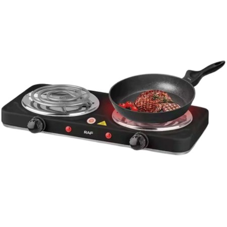 DOMINO DE CUISSON 2 FEUX 2000W R.8020BB