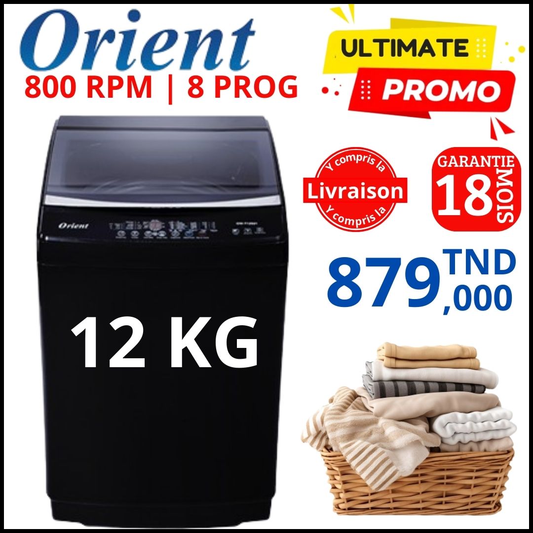 Machine à laver Orient 12kg