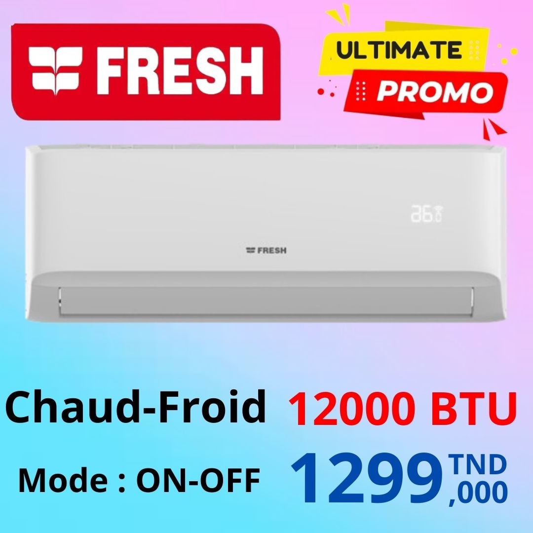 Climatiseur fresh 12000 BTU