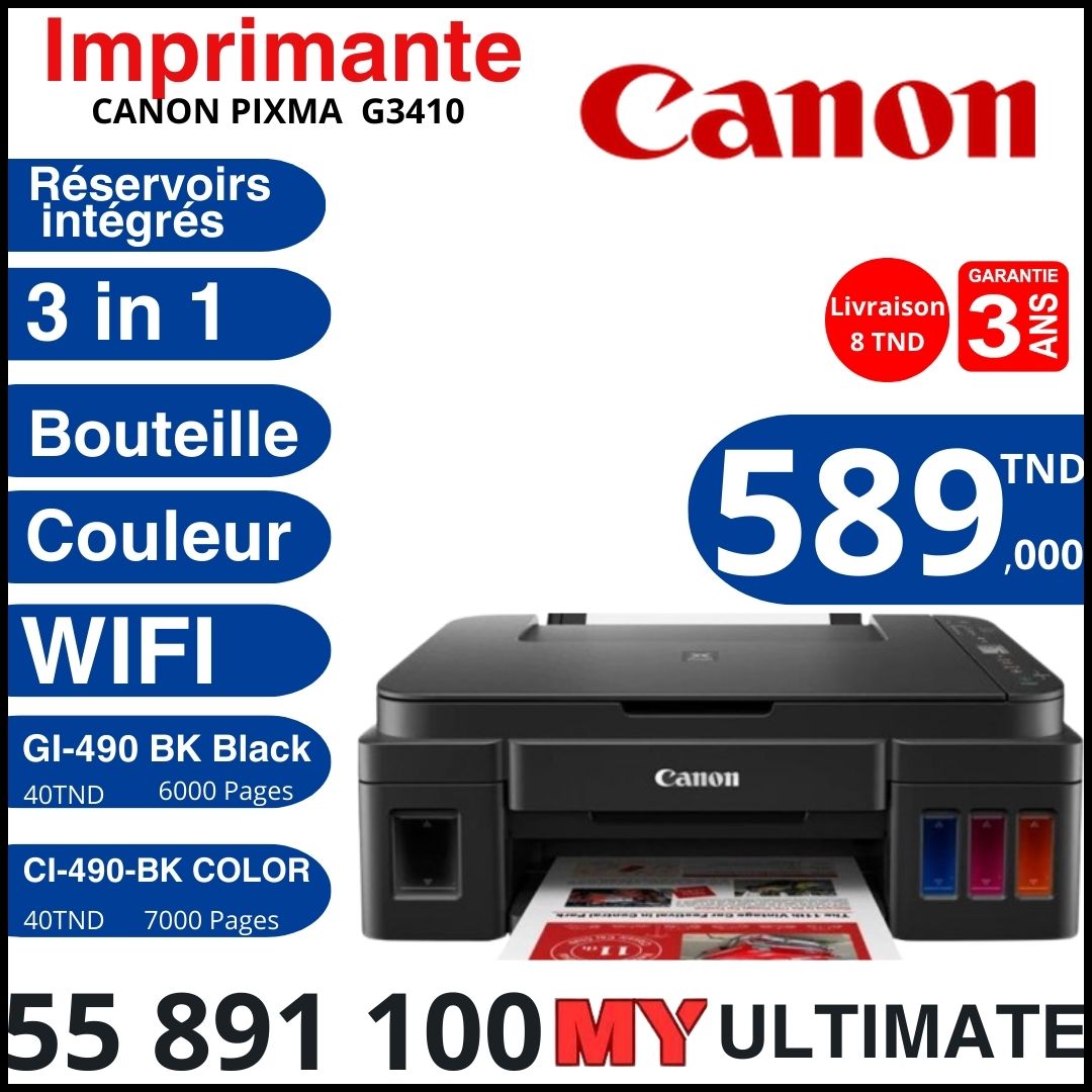 Imprimante reservoir integré